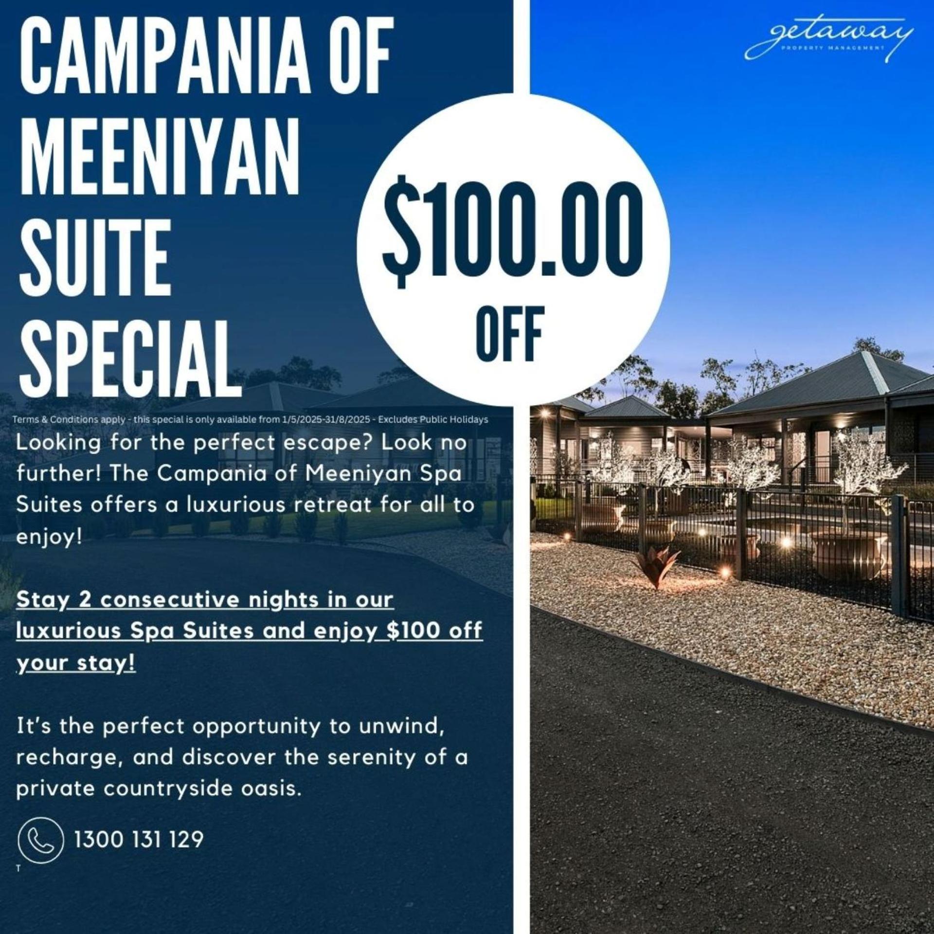 Campania Non Spa Suite Meeniyan Экстерьер фото